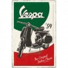 Vespa Classic 1959 - Blechschild 60 x 40 cm