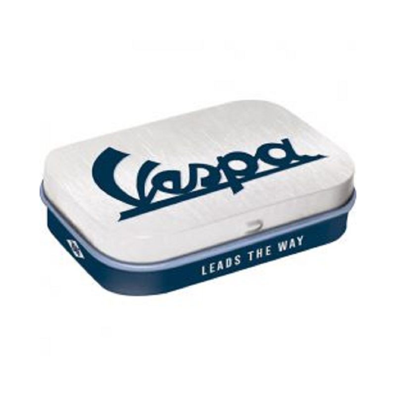 Vespa Classic Logo - Blechdose gefüllt mit Pfefferminzdragees