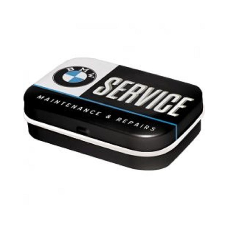 BMW Service - Blechdose gefüllt mit Pfefferminz