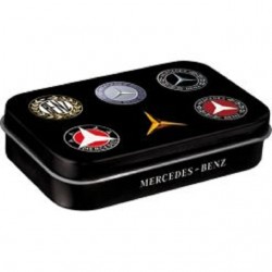 Mercedes Classic Logo - Blechdose gefüllt mit Pfefferminz