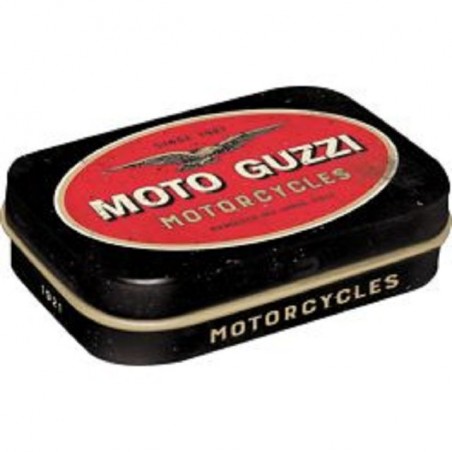 Moto Guzzi Motorcycles - Blechdose gefüllt mit Pfefferminz