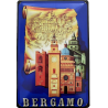 Bergamo - Italien - Blechschild 30 x 20 cm