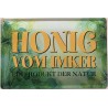 Honig vom Imker - Ein Produkt der Natur - Blechschild 30 x 20 cm