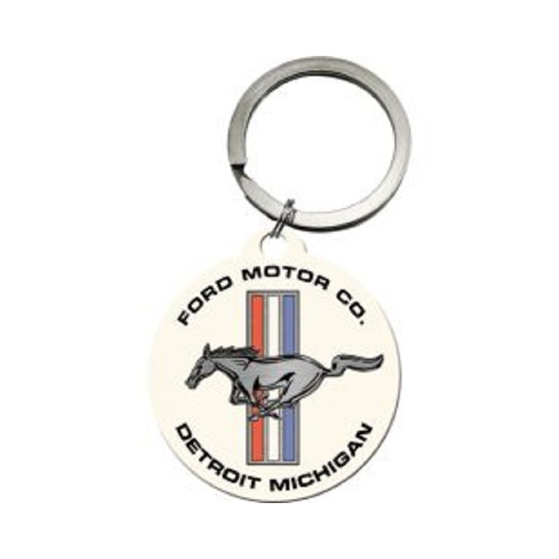 Ford Mustang Schlüsselanhänger rund