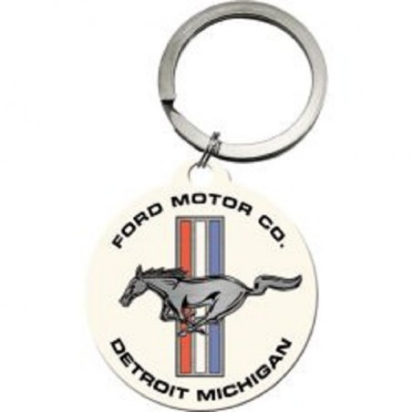 Ford Mustang Schlüsselanhänger rund