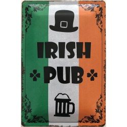 Irish Pub - Blechschild 30...