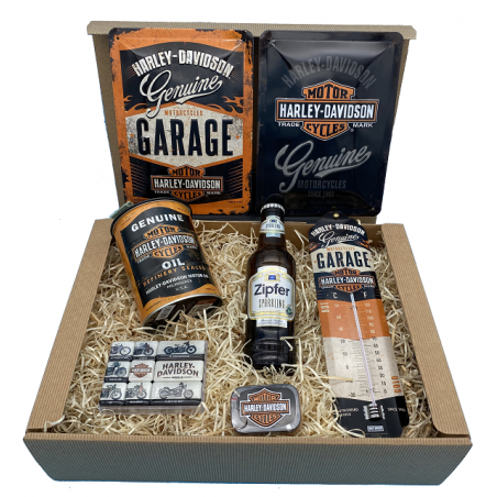 Harley Davidson Bier Garage - Geschenkbox 1 Large