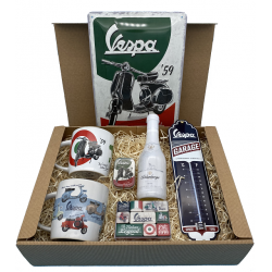 Vespa Classic 1959 - Sekt - Geschenkbox Large