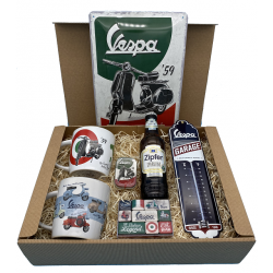 Vespa Classic 1959 - Bier - Geschenkbox Large