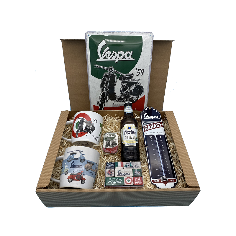 Vespa Classic 1959 - Bier - Geschenkbox Large