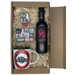 Vespa Classic - Wein - Geschenkbox Small