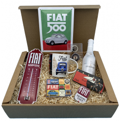 Fiat 500 - Sekt - Geschenkbox Large