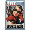Ski Austria Vintage - Blechschild 30 x 20 cm