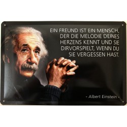 Einstein Spruch: Ein Freund...