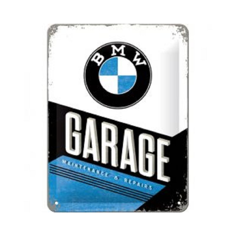 BMW Garage - Blechschild 20 x 15 cm