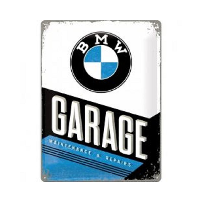 BMW Garage - Blechschild 40 x 30 cm