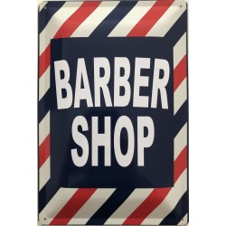 Friseur! Selten Neu Blechschild Barbershop 
