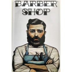 Barber Shop - Blechschild...
