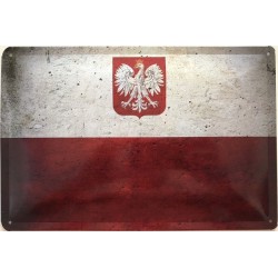 Polen National Flagge -...