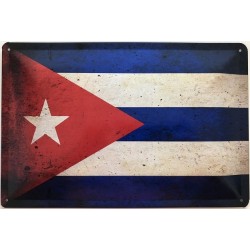 Cuba National Flagge -...