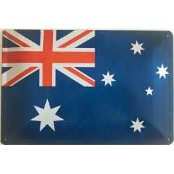 Neuseeland National Flagge - Blechschild 30 x 20 cm