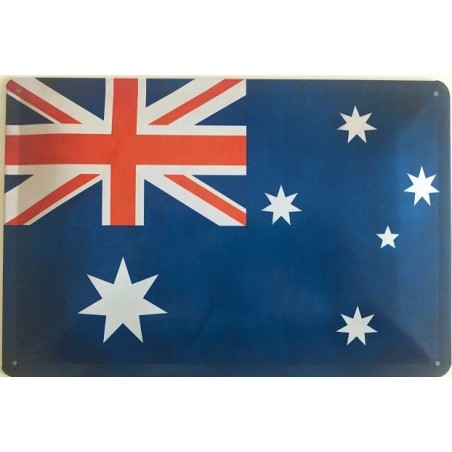 Neuseeland National Flagge - Blechschild 30 x 20 cm