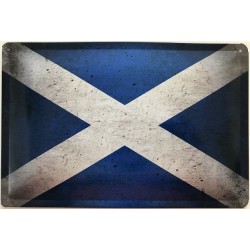 Schottland National Flagge - Blechschild 30 x 20 cm