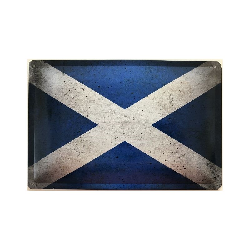 Schottland National Flagge - Blechschild 30 x 20 cm