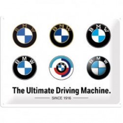 BMW - The Ultimate Driving Machine - Blechschild 40 x 30 cm