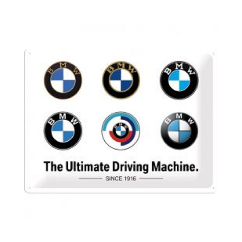 BMW - The Ultimate Driving Machine - Blechschild 40 x 30 cm