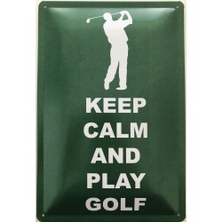 Keep Clam and Play Golf -...