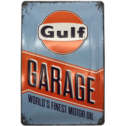 Gulf Garage Blechschild 30...