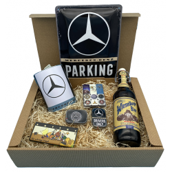 Mercedes Parking Only - Bier - Geschenkbox Large