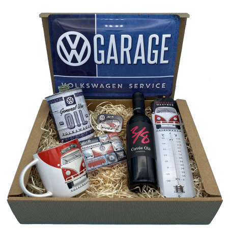 VW Garage - Wein - Geschenkbox Large