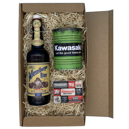 Kawasaki Good Times Classic Bier - Geschenkbox Small