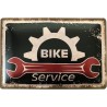Biker Service - Blechschild 30 x 20 cm