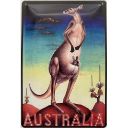 Australien - Blechschild 30...
