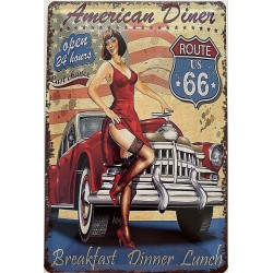 American Diner open 24...