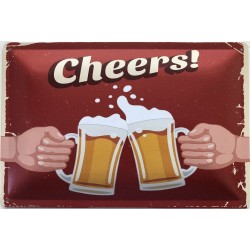 Beer Cheers - Blechschild...