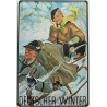 Deutscher Winter - Blechschild 30 x 20 cm