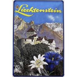 Lichtenstein - Blechschild...