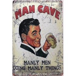 Man Cave - manly men doing...