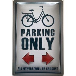 Warnschild Fahrrad - Bike...