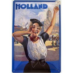 Holland - Blechschild 30 x...