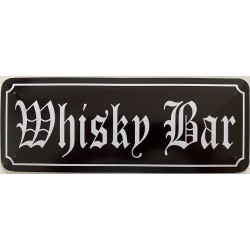 Whisky Bar - Blechschild 27...