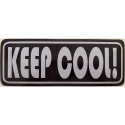 Keep Cool - Blechschild 27...