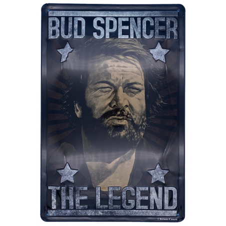 Bud Spencer - The Legend - Blechschild 30 x 20 cm