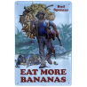 Bud Spencer - Eat More Bananas - Blechschild 30 x 20 cm