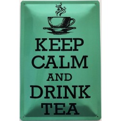 Keep Clam and Drink Tea -...