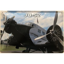 Junkers JU-52 - Blechschild...